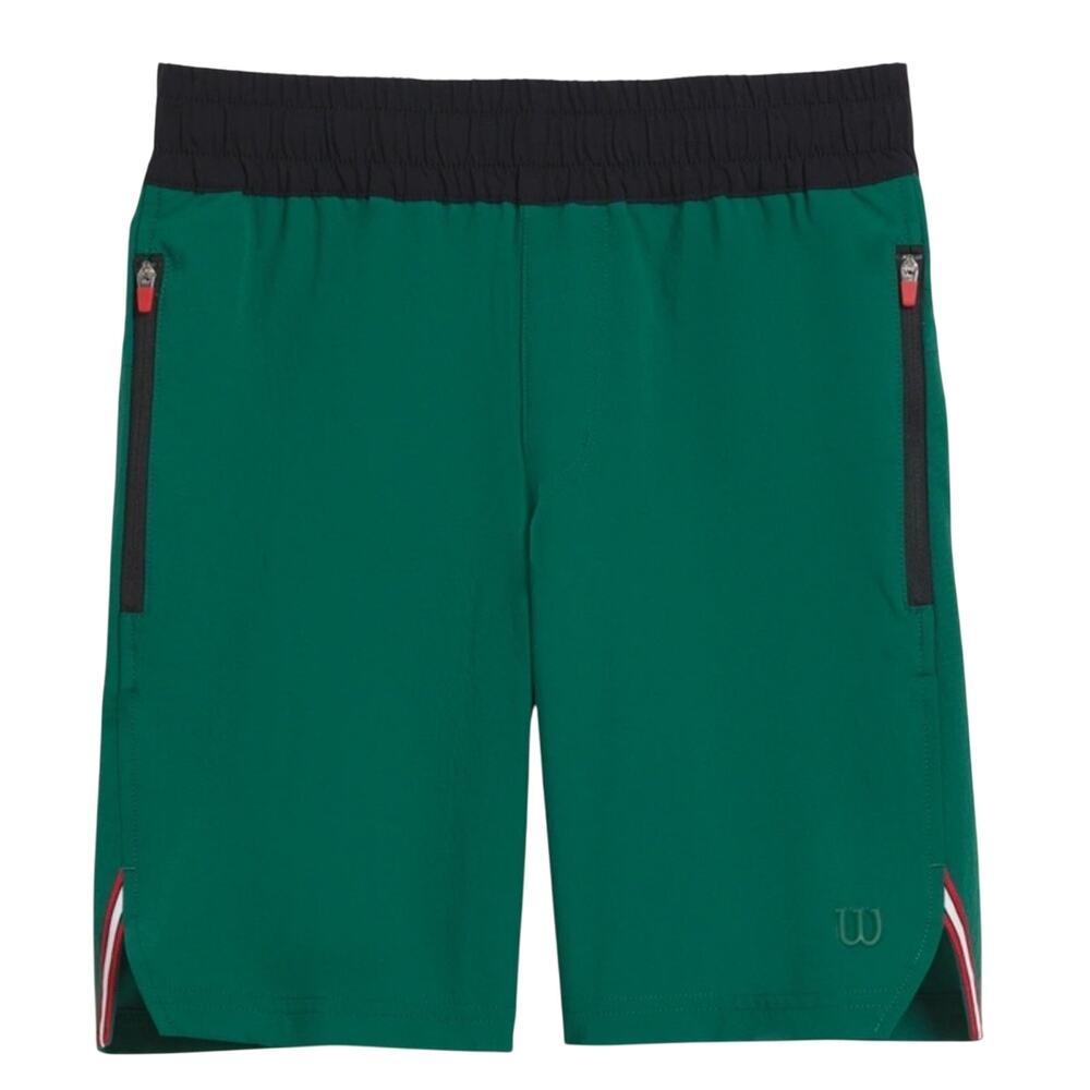Wilson Tech Boys Green Sporty Shorts Size L